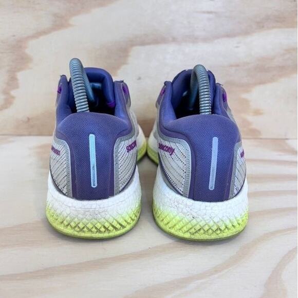 Saucony - Triumph 150 - Running Shoes - Gray/Purple - Women's - 8.5 - S10462-3 - Picture 6 of 9